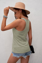Load image into Gallery viewer, Racerback Scoop Neck Tank