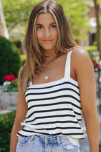Load image into Gallery viewer, Striped Straight Neck Cami
