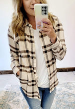 Load image into Gallery viewer, Brown &amp; Cream Flannel