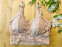 Load image into Gallery viewer, Long Lace Bralette